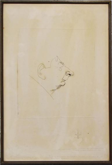 Konrad Dreher by Olaf Gulbransson