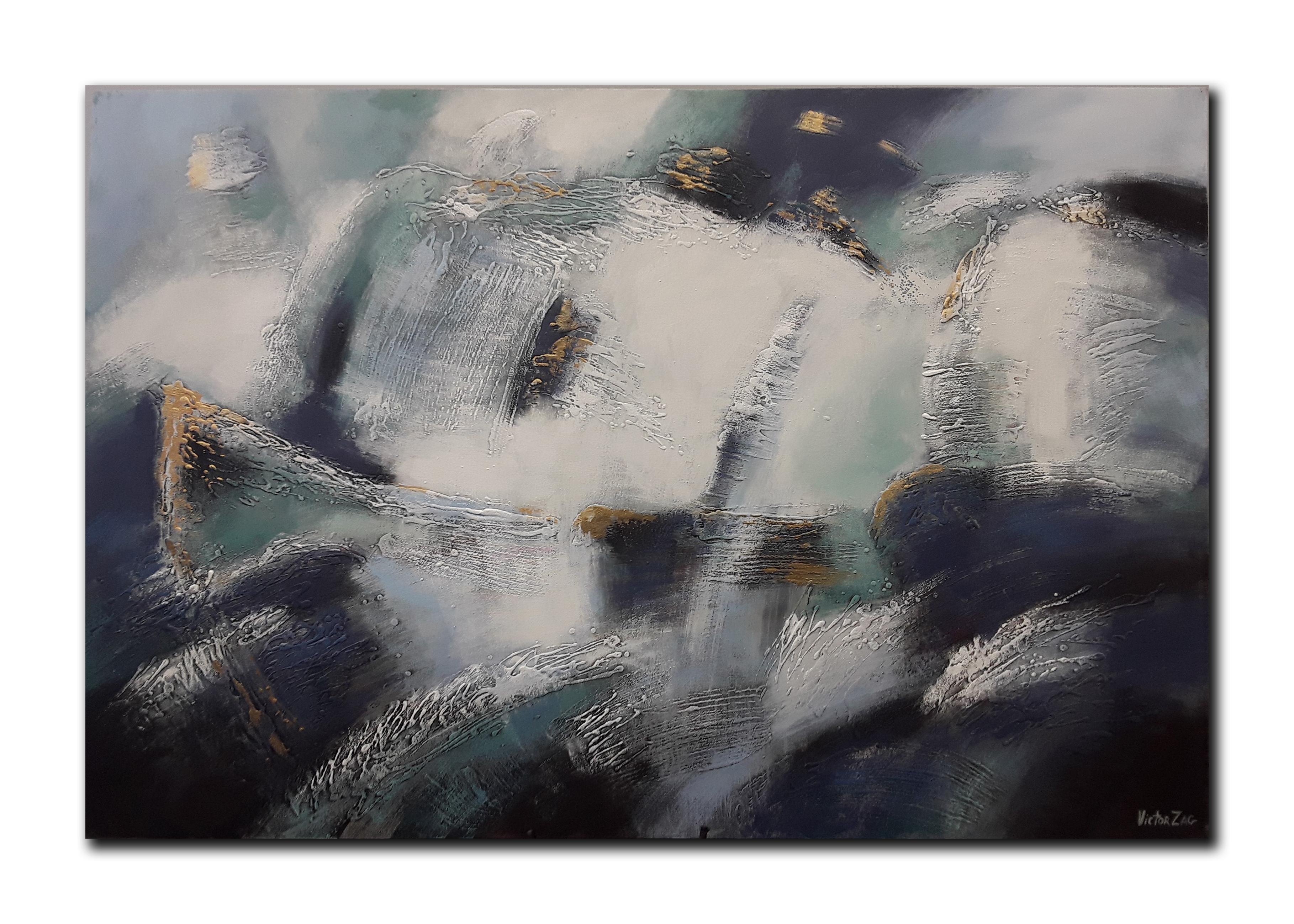 Victor Zag | An abstract style painting | MutualArt