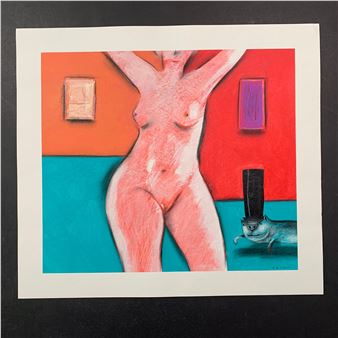 Standing Nude - Jerzy Kolacz