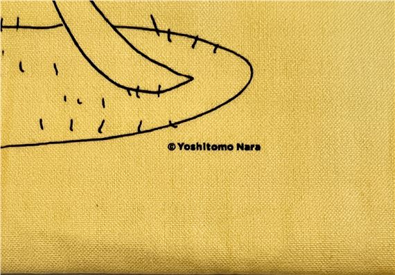 Yoshitomo Nara | Stop The Bombs!! Peace in 69! | MutualArt