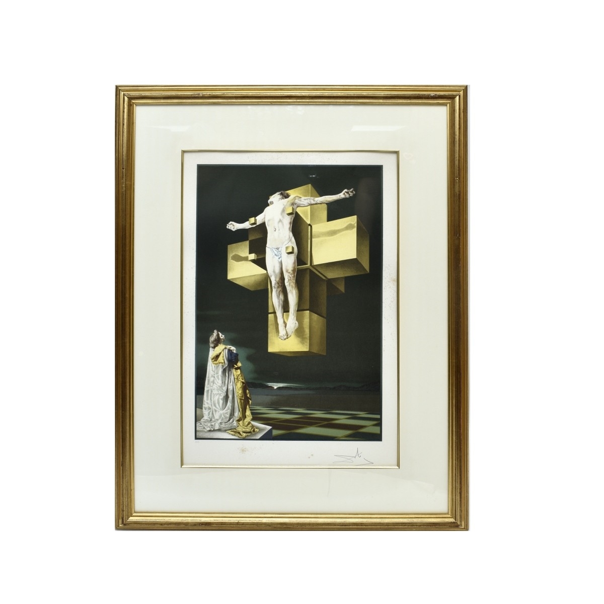 Artwork by Salvador Dalí, Crucifixion, Made of Lithograph on Paper