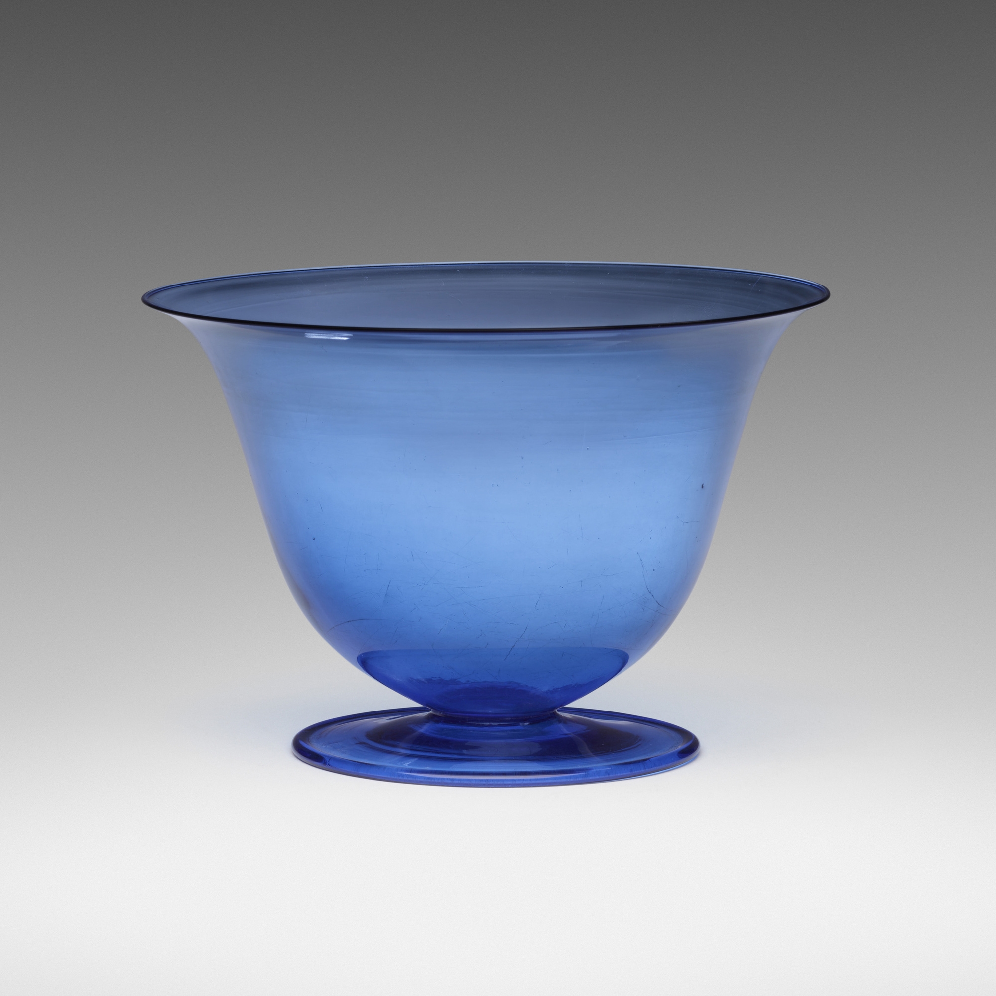 Artwork by Vittorio Zecchin, Soffiato bowl, model 1462 V / 5018 MVM, Made of glass