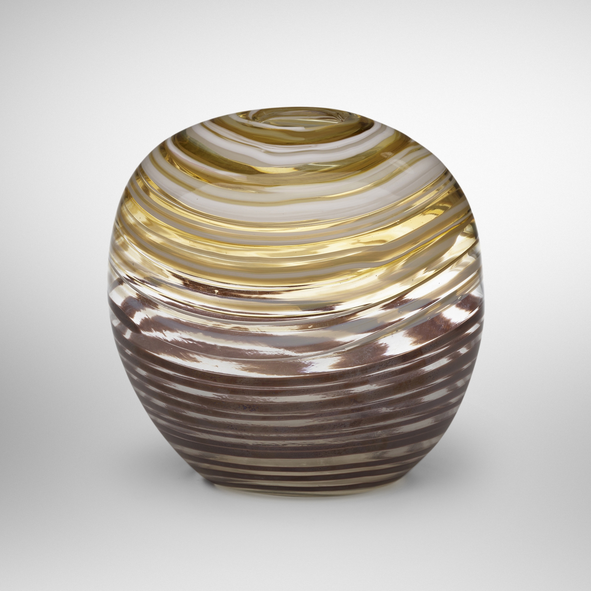 Artwork by Thomas Stearns, Rare A Fili vase, model 8611, Made of glass