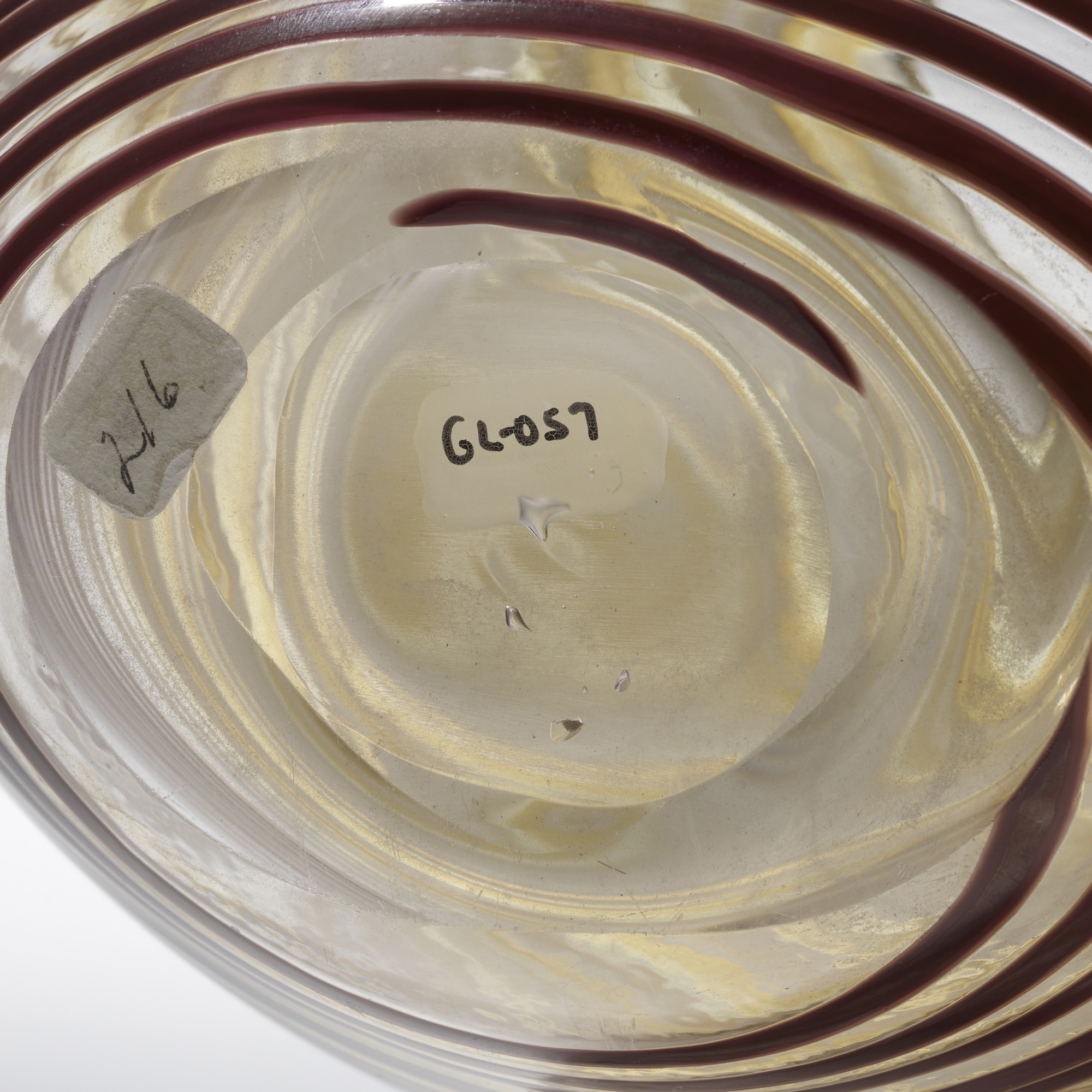 Artwork by Thomas Stearns, Rare A Fili vase, model 8611, Made of glass