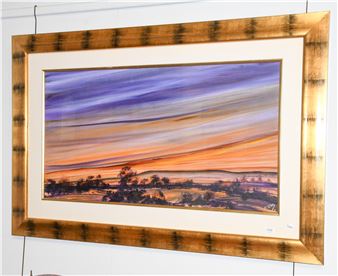 Extensive landscape with scrubland - Frank Aird