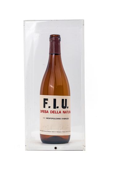 Wine Bottle F.I.U by Joseph Beuys, 1981-1983