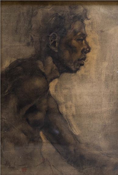Portrait of a Man, 1932 by Lee Man Fong, 1932