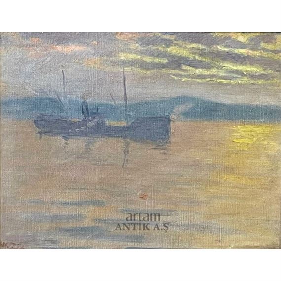 Peyzaj by Nazmi Ziya Güran