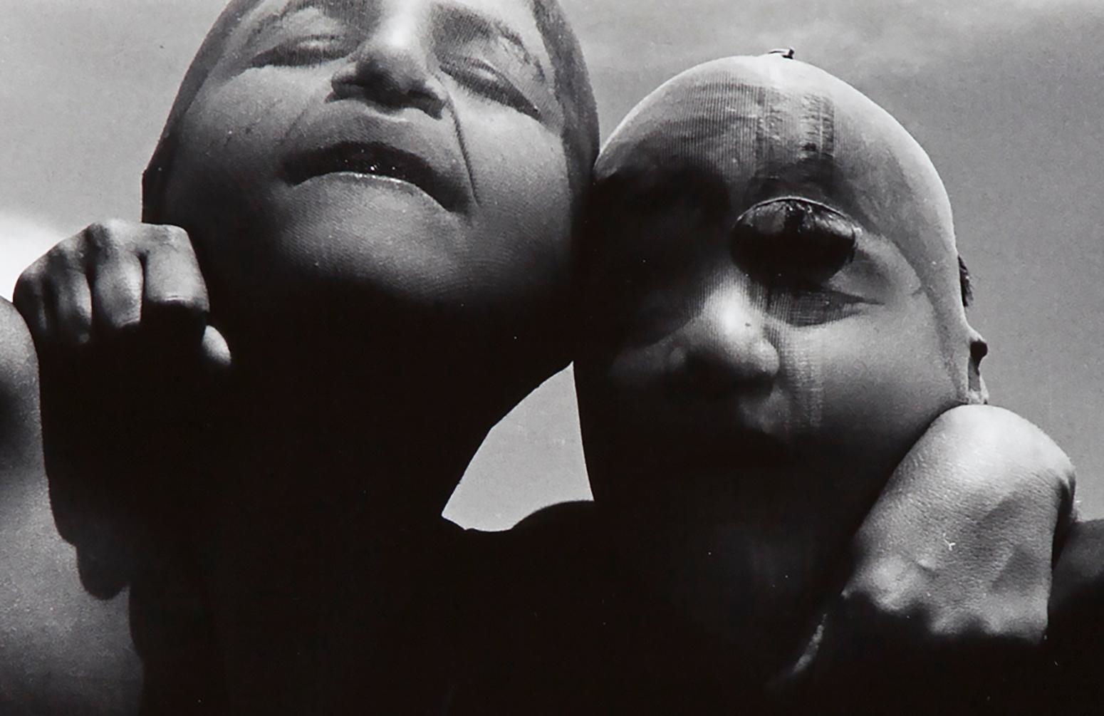 Lori Spring | Untitled - Boys With Stockings on Heads (1980) | MutualArt