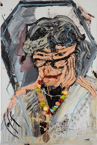 Mutter No by Jonathan Meese, Painted in 2004