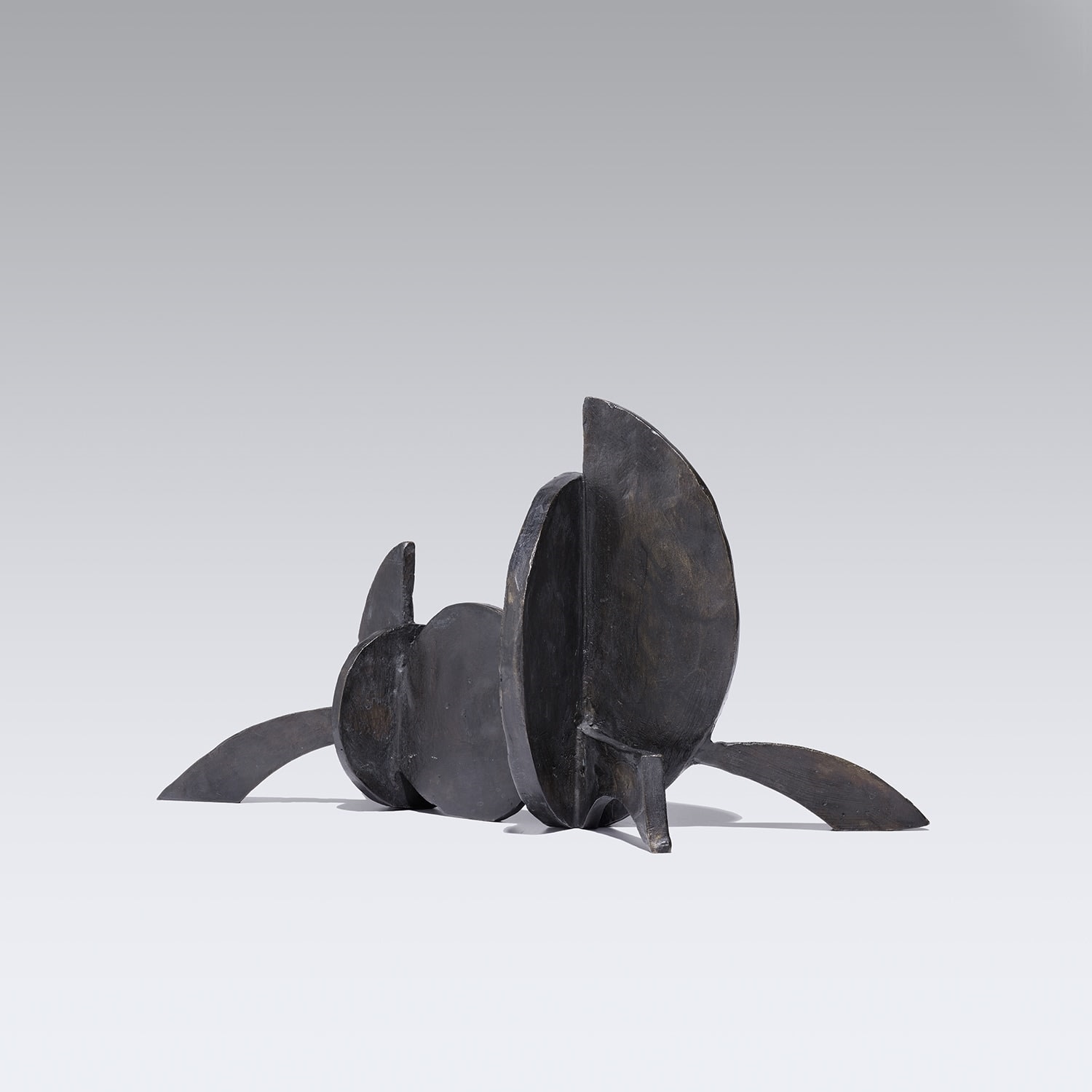 Artwork by Dorothy Dehner, The Third Harrow, Made of bronze