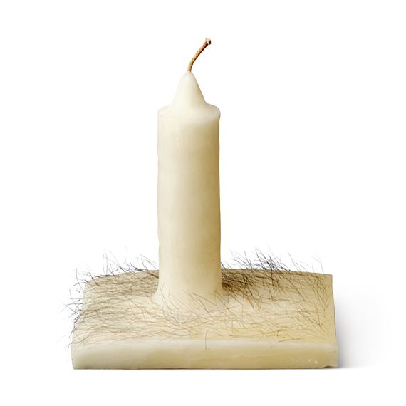 Untitled (Candle) by Robert Gober, dated 1991