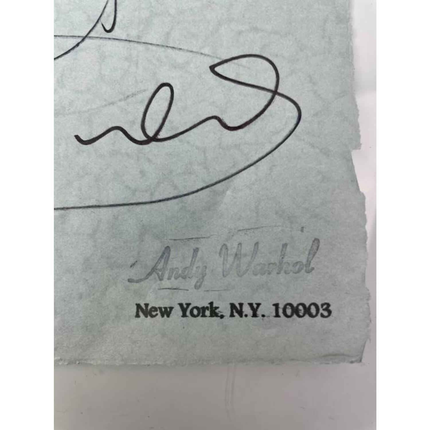 Andy Warhol | Signed Andy Warhol Envelope & Letter | MutualArt