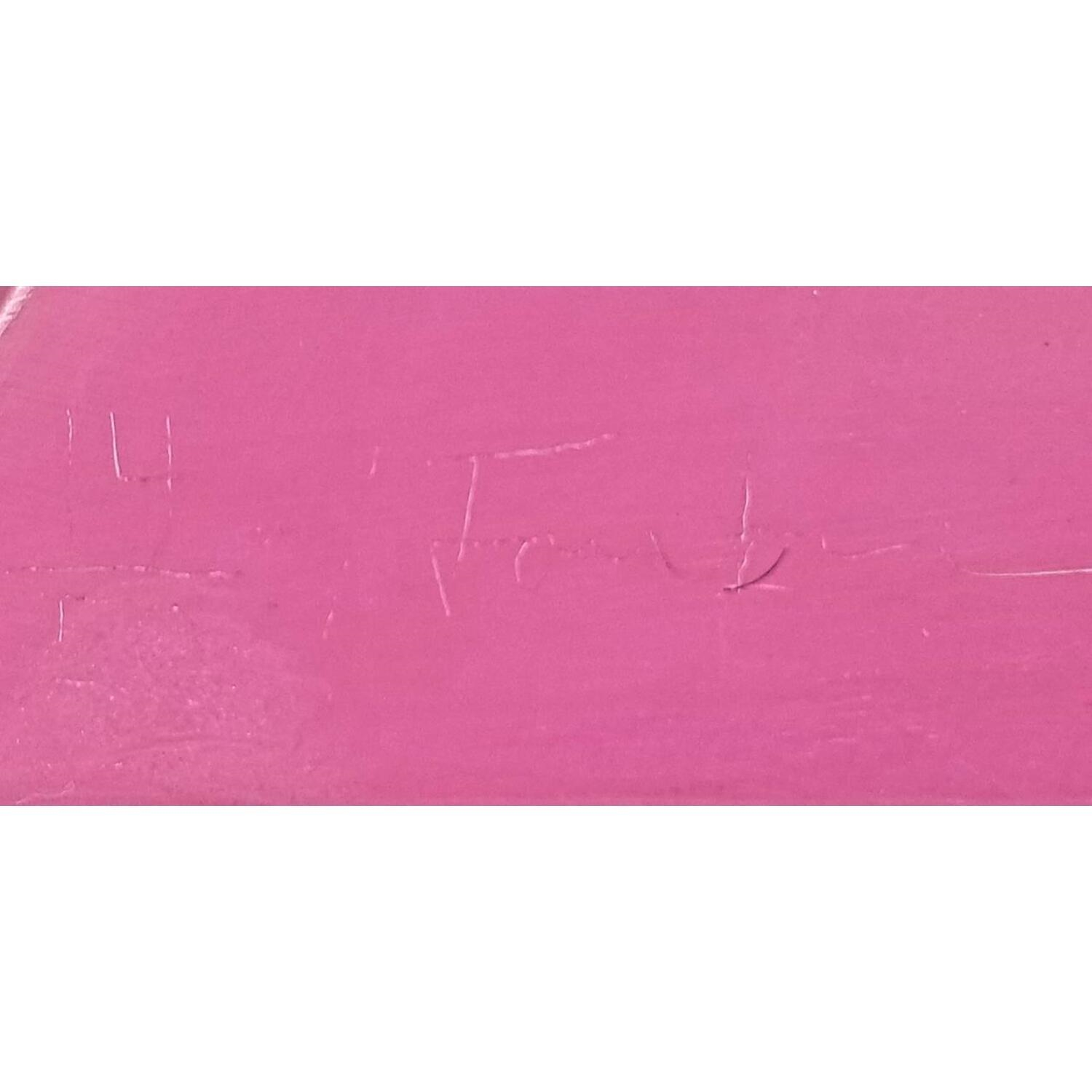 Artwork by Lucio Fontana, Pink Pyramid