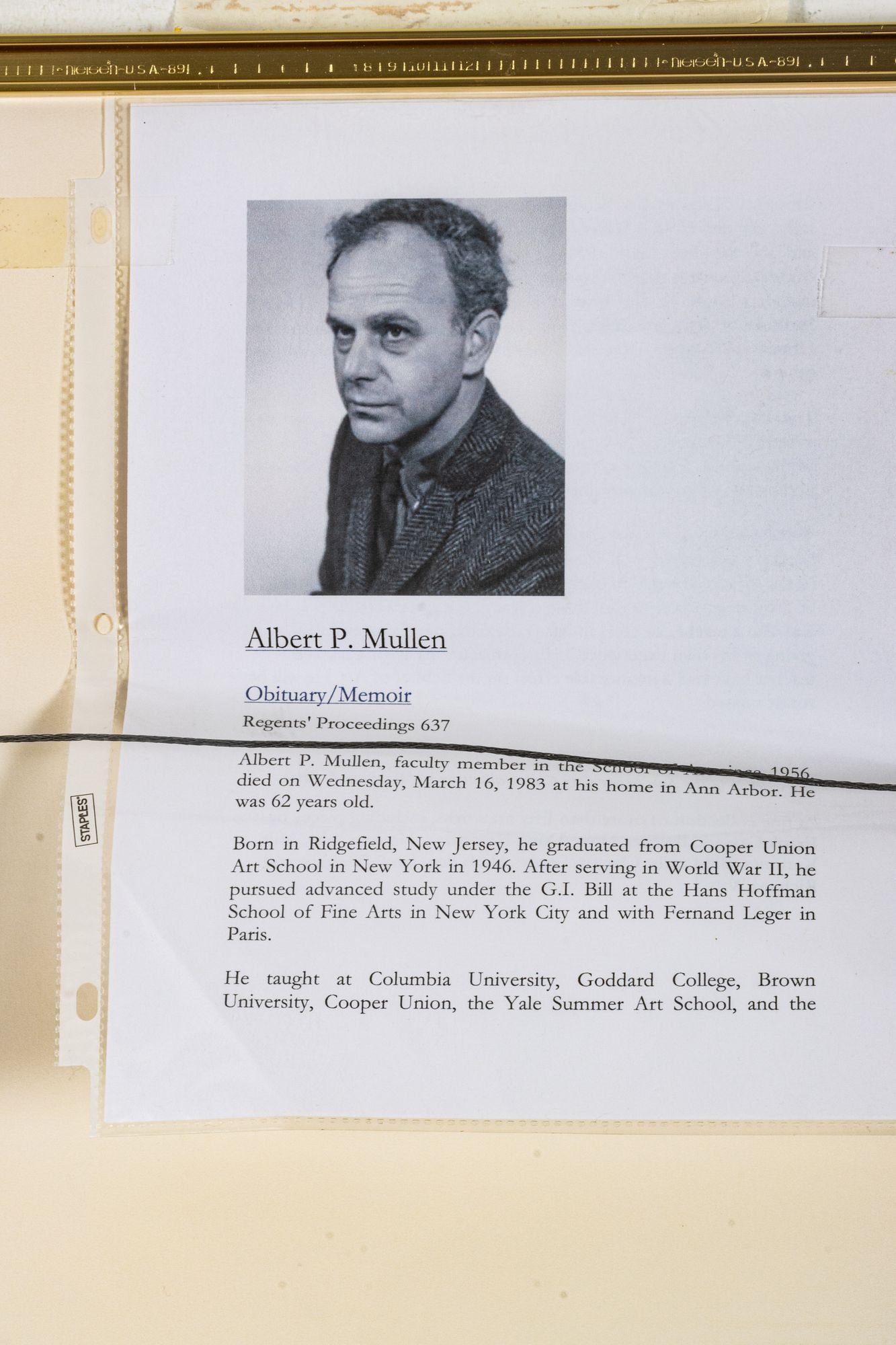 Albert P. Mullen | H 15 | MutualArt