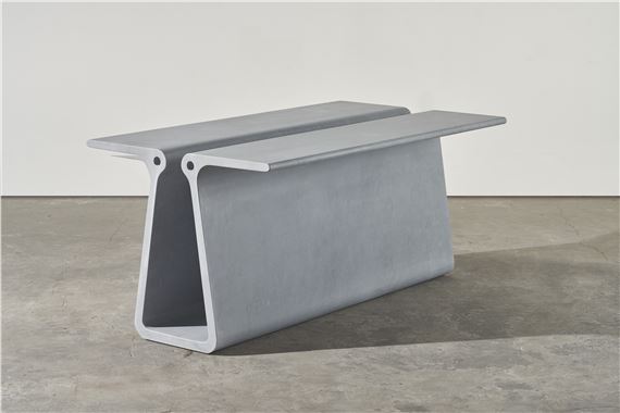 EXTRUDED TABLE 2 (GREY) by Marc Newson, 2006