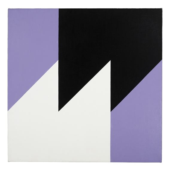 Biased #9 by Frederick Hammersley, Painted in 1978