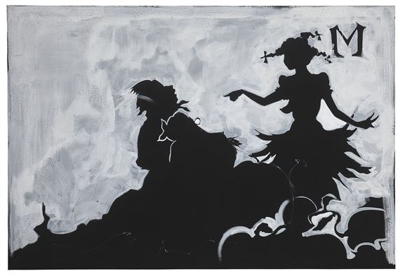 Master and Slave, Together Building a Model for the Future by Kara Walker, Painted in 1998
