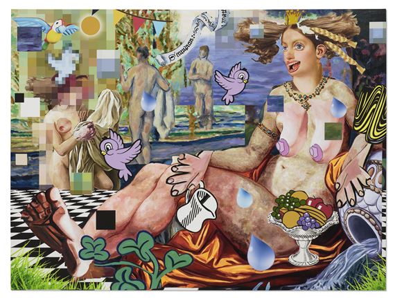 By the Lake by Allison Zuckerman, Executed in 2018