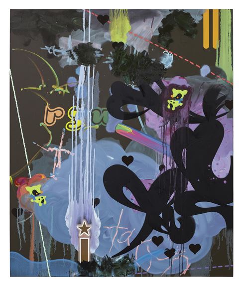 I Didn't Do It, Nobody Saw Me Do It by Fiona Rae, Painted in 2006