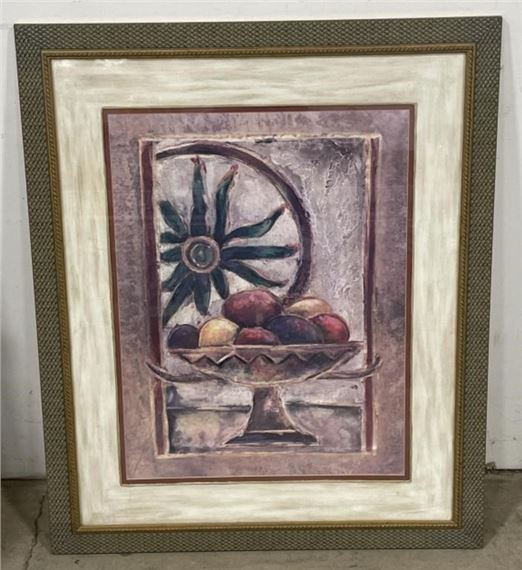 (II) Hospitably “2” Framed reprint by Joyce by Joyce Combs