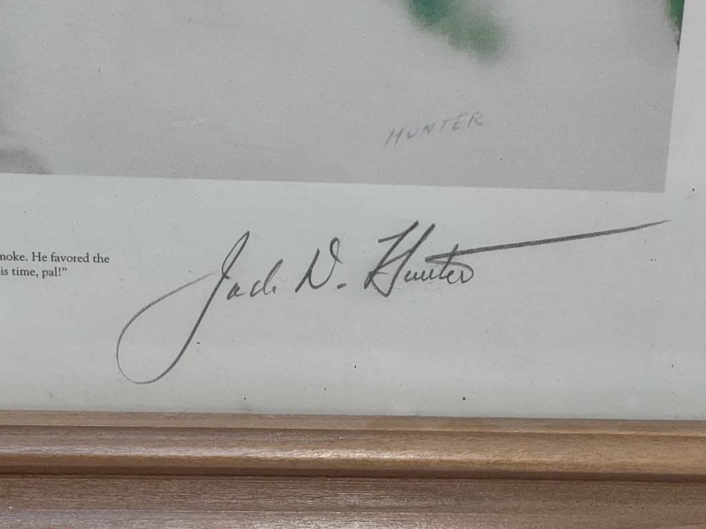 Jack Dayton Hunter | (Y) The Dancer Strikes Again Signed Art Work By ...
