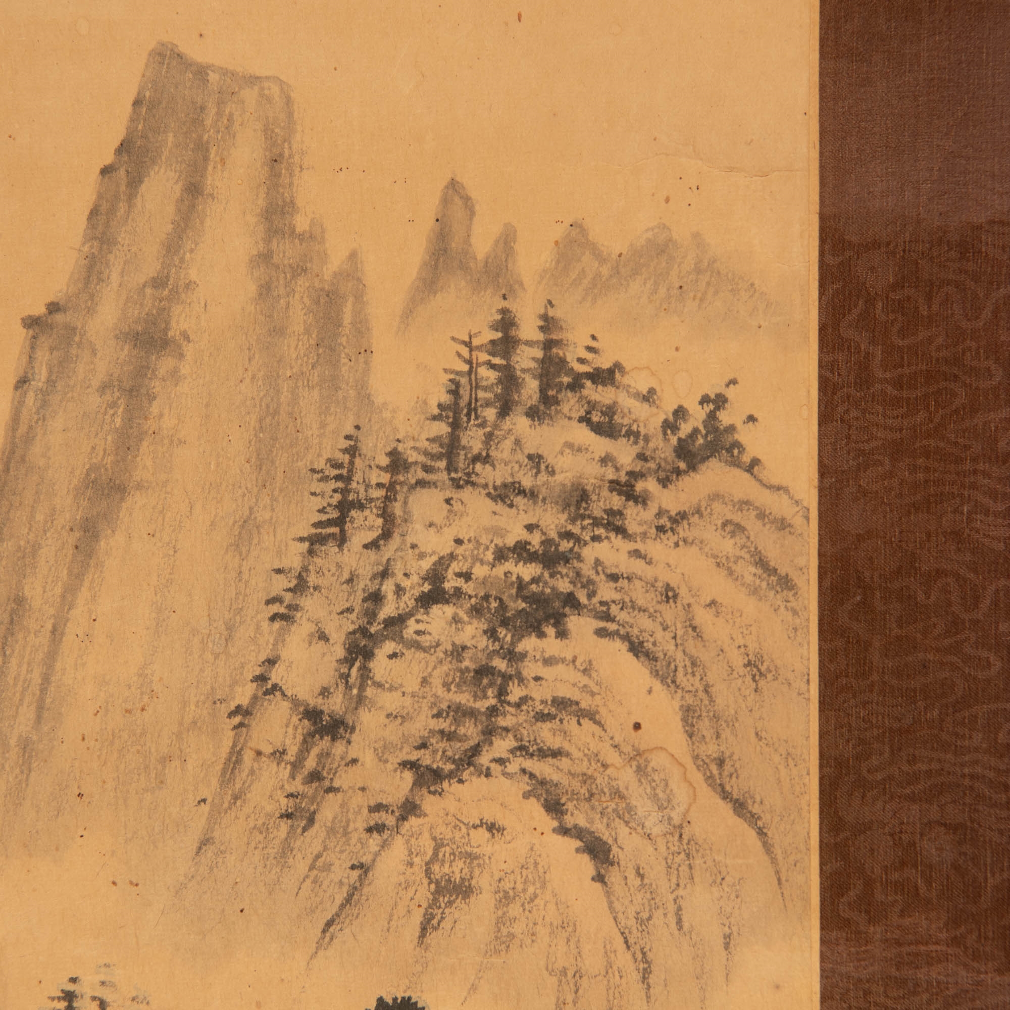 2022新商品 ⭕️一点物 掛軸 湖 泉 自然 山 アート 絵画 古美術品 日本 