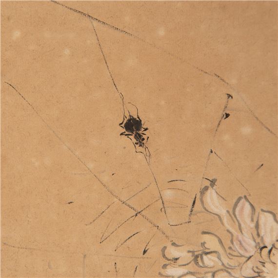 丁寶書 花鳥 Ding Baoshu | 丁寶書花鳥立軸 A Chinese painting of flowers and