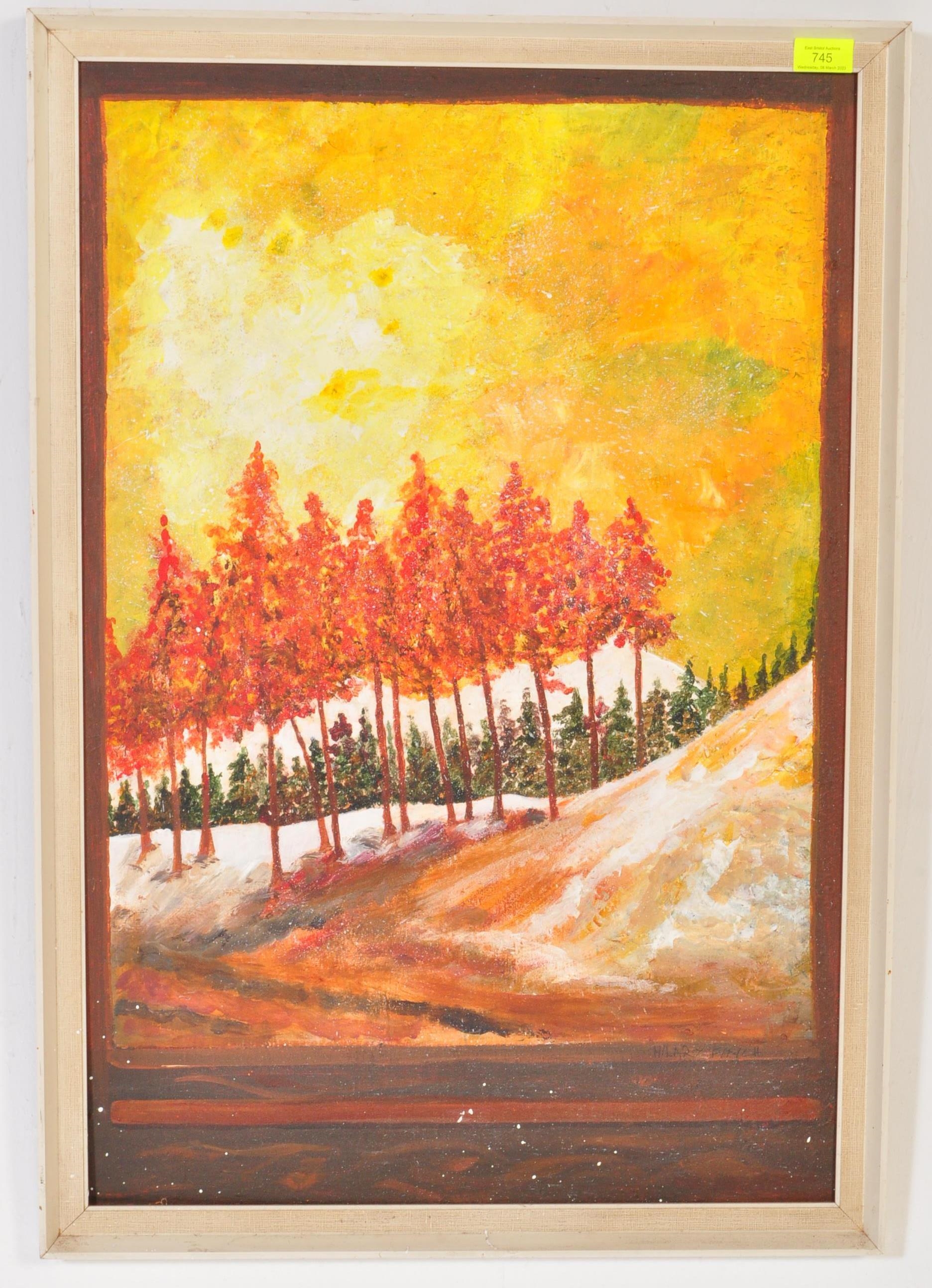 Artwork by Hilary Finch, CONTEMPORARY LANDSCAPE PAINTING, Made of acrylic on board painting