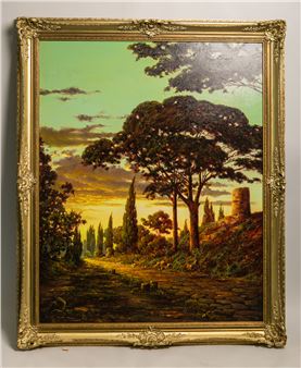 Arkadische Landschaft - Walter Weidenauer