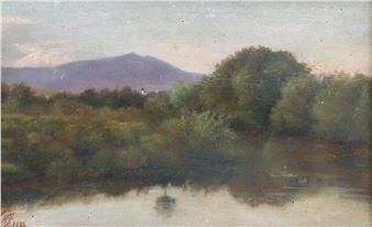 Paysage de Hongrie - Natalia Vogel von Friesenhof