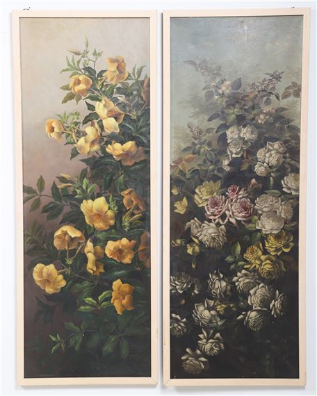 Lucia S Bliss  Floral Paintings (American - Lucia Smith Bliss