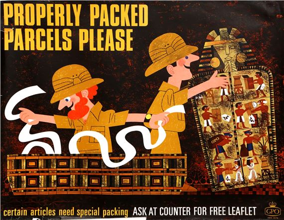 Patrick Tilley | GPO - PROPERLY PACKED PARCELS PLEASE (Circa 1968 ...
