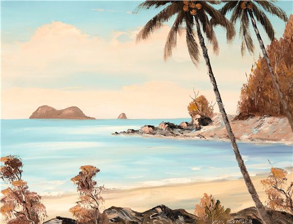 Ellis Beach by Alfred William Singer