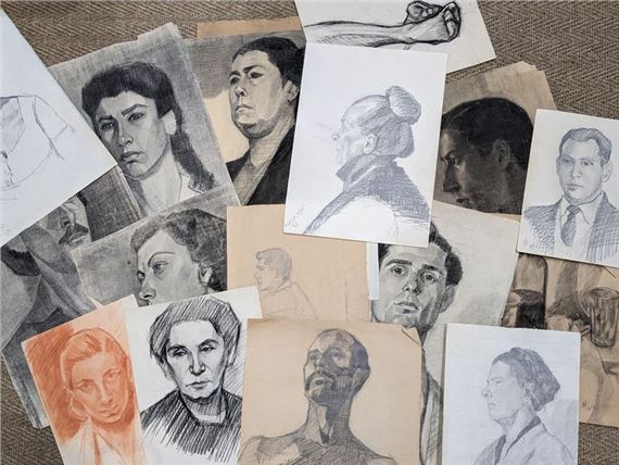 Manon Pana-kairis | PORTRAIT, NUDES AND LANDSCAPE STUDIES | MutualArt
