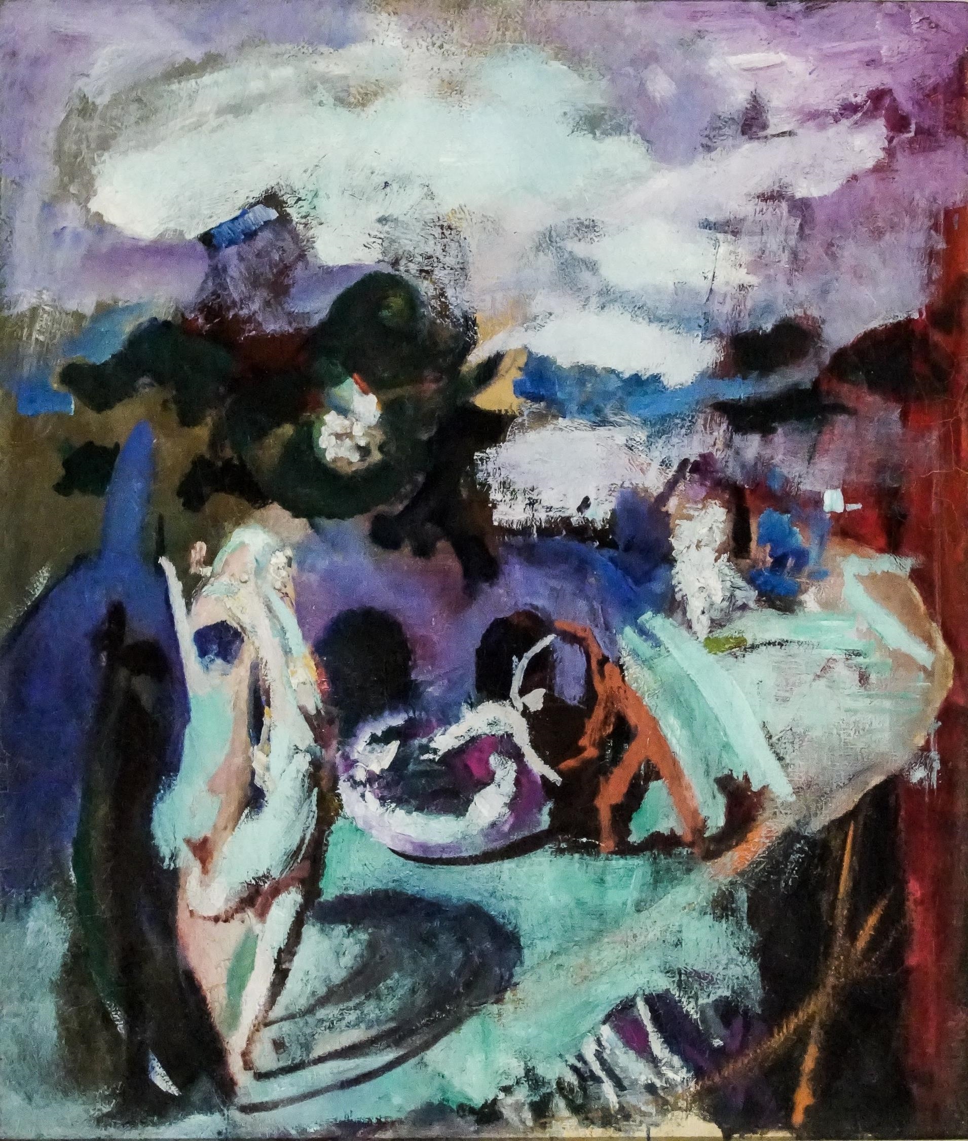 Artwork by Arthur Beecher Carles, Dancers, Made of Oil on canvas