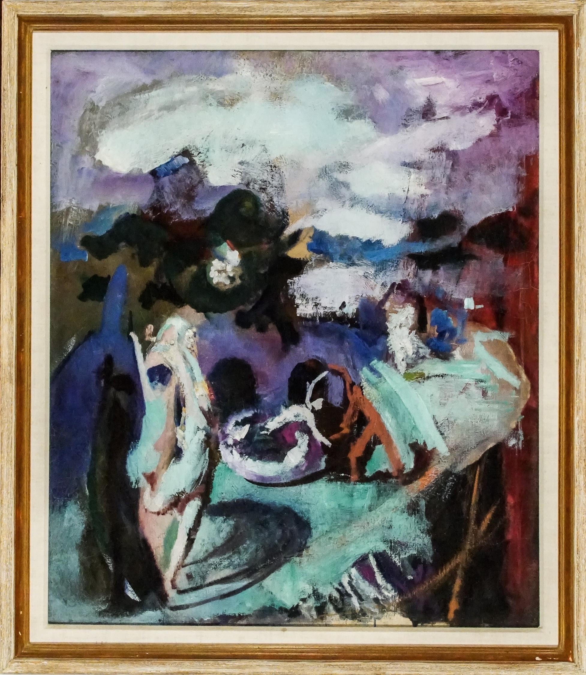 Artwork by Arthur Beecher Carles, Dancers, Made of Oil on canvas