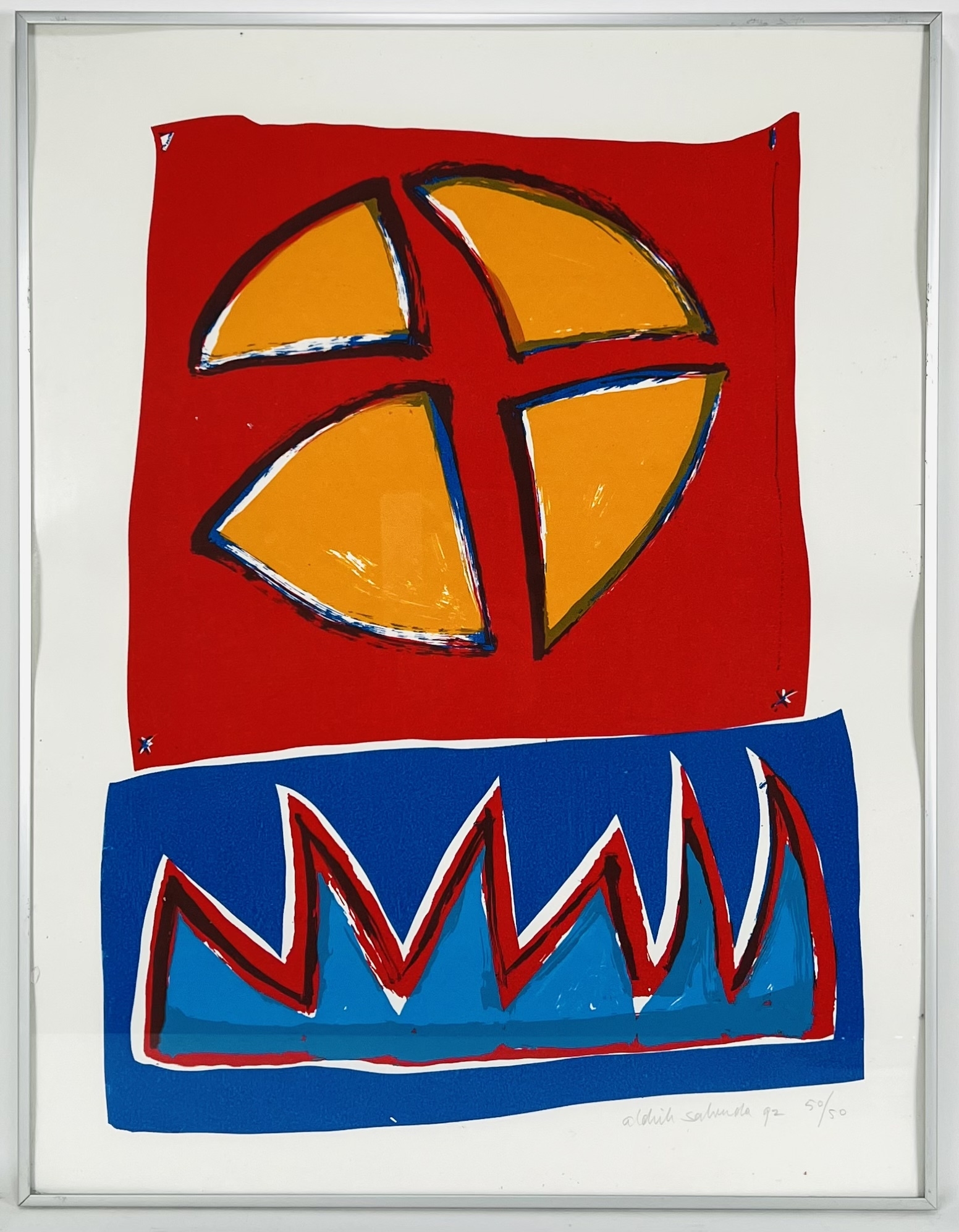 Aldrik Salverda | abstracte voorstelling (1992) | MutualArt