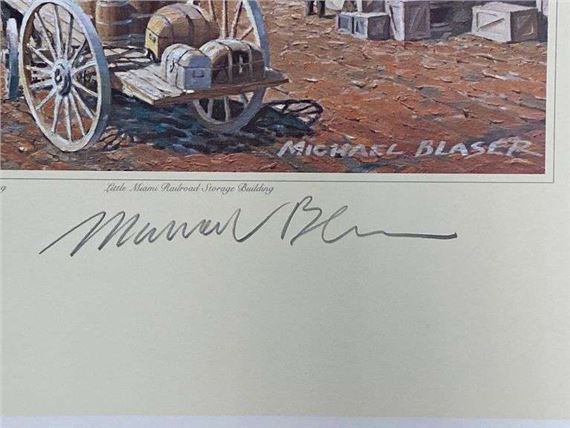 Michael Blaser | The Public Landing (1991) | MutualArt