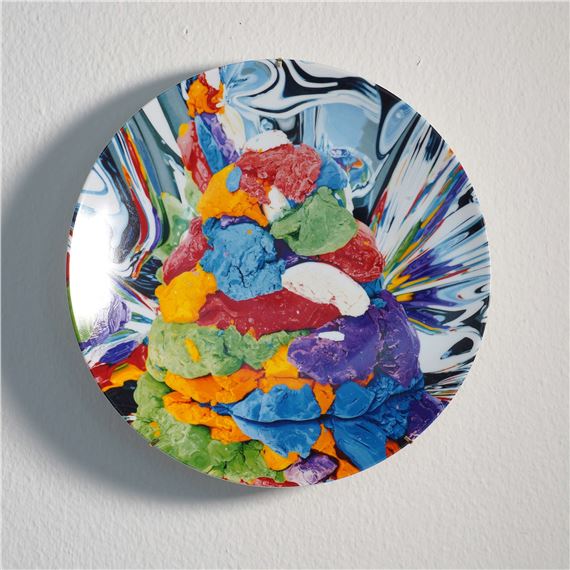 Play-Doh Coupe Plate by Jeff Koons, 2014