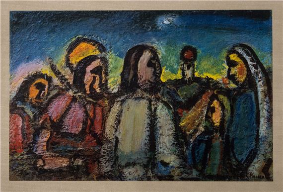 アート・デザイン・音楽 STELLA VESPERTINA es Rouault 1947 Georges Rouault | Stella Vespertina (1947) | MutualArt