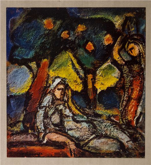 アート・デザイン・音楽 STELLA VESPERTINA es Rouault 1947 Georges Rouault | Stella Vespertina (1947) | MutualArt