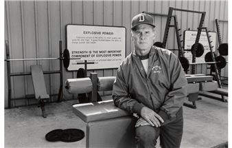 Portrait of Tom Landry - Gary Bishop