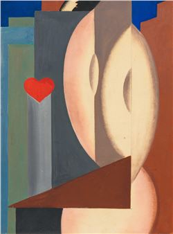 Composition au coeur - Auguste Sandoz