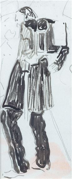 Studie zu den Jenenser Studenten by Ferdinand Hodler