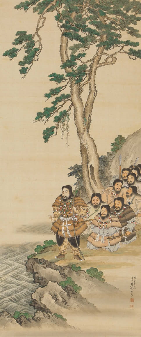 shuho-ikegami-emperor-jimmu-s-eastern-expedition-1899-mutualart