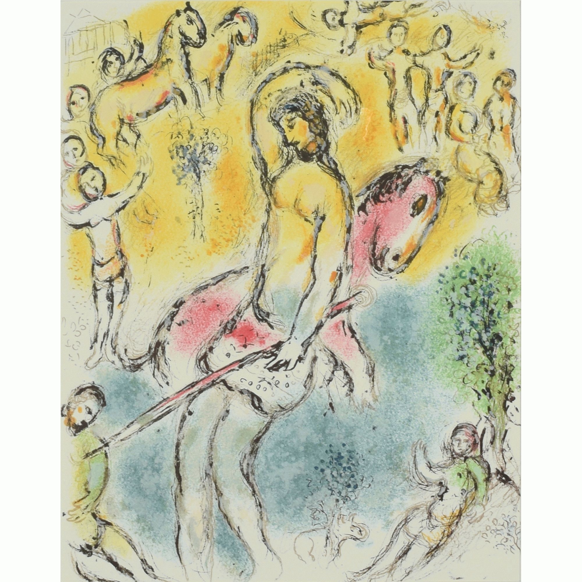 Marc Chagall | ICH BIN ODYSSEUS, aus: Die Odyssee (1989) | MutualArt