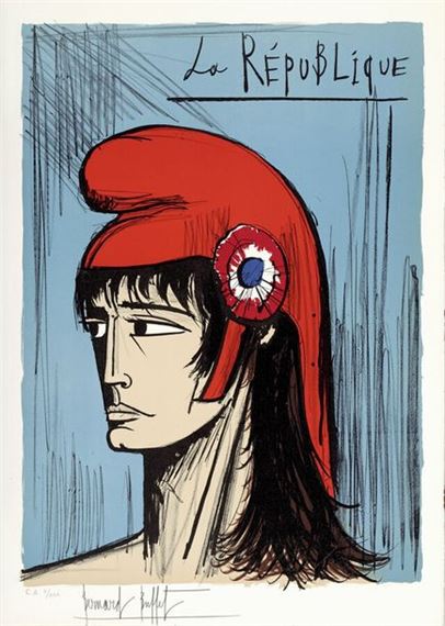ベルナール・ビュッフェ【LA REVOLUTION FRANCAISE】 Bernard Buffet