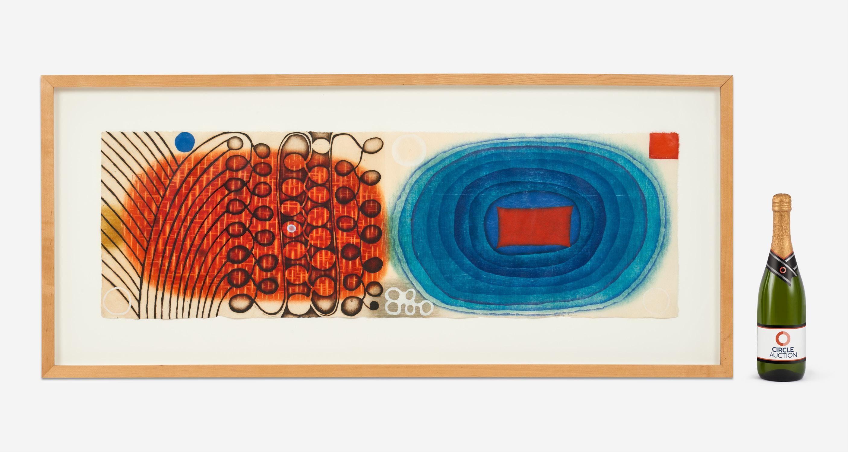 Artwork by Karen Kunc, Watery Realm, 2006, Made of Woodcut & etching on paper