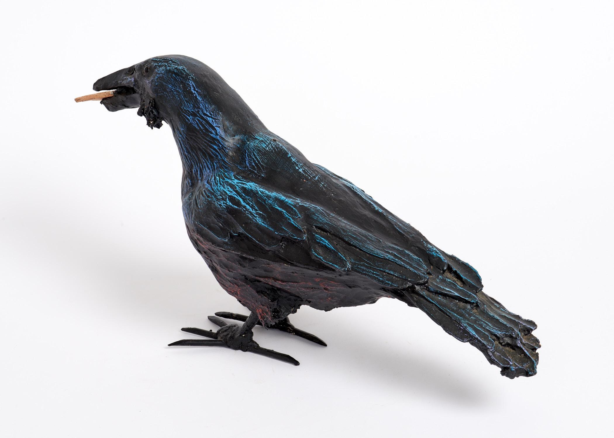 Bob Johnson | Raven with Pottery Shard (1995) | MutualArt